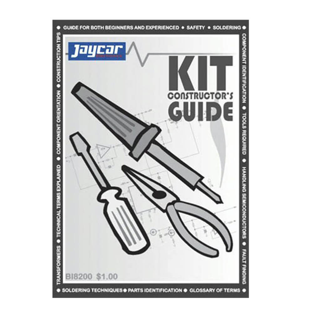 Constructors Manual/Construction Guide Booklet Kit