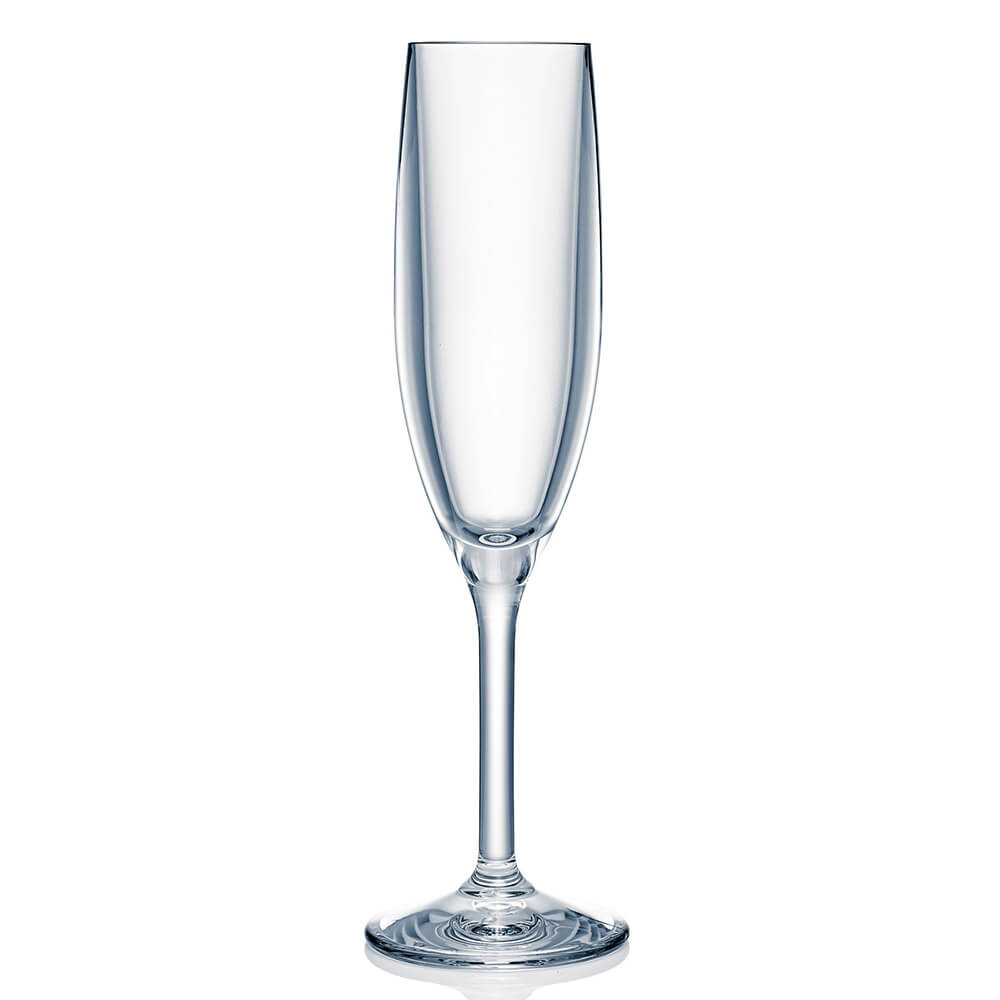 Strahl Polycarbonate Champagne Drinking Glass Flute 166mL
