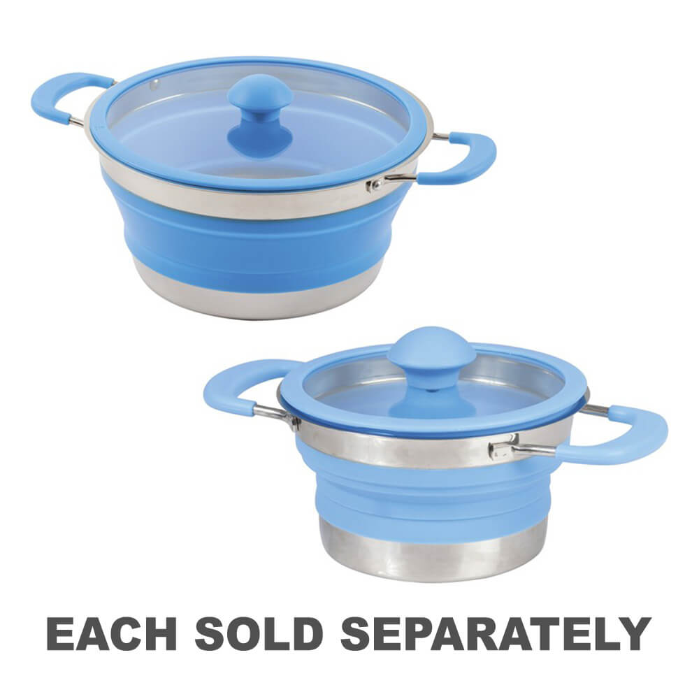 Collapsible Cook Pot with Lid