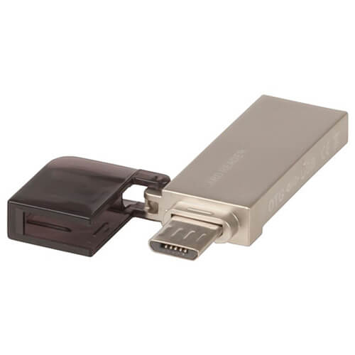 OTG USB Micro USB Card Reader (Suits Android Devices)