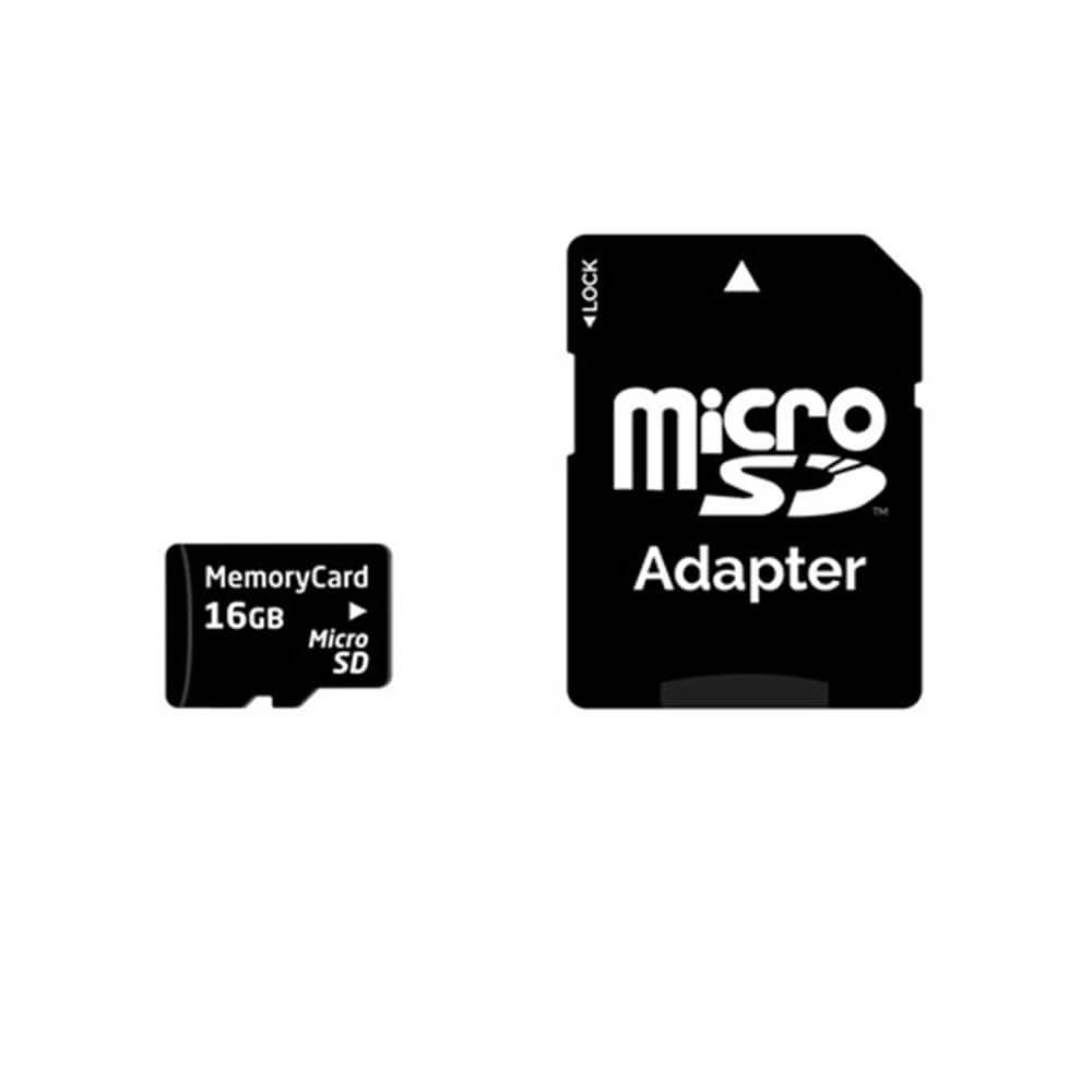 16GB Class 10 Micro SDHC Card with SD Adapter