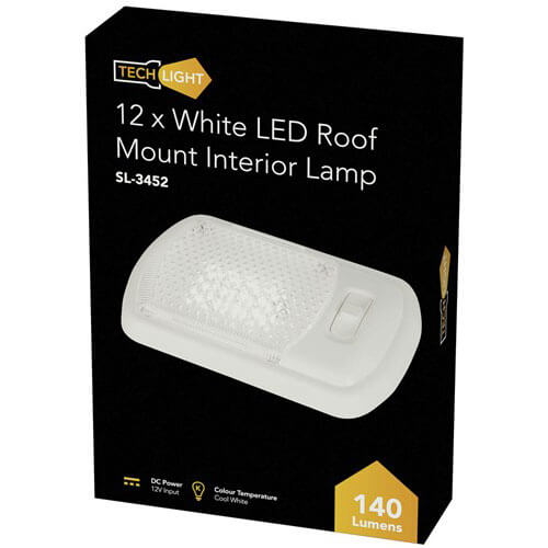 Interior Lamp (12xWhite w/ Switch 12VDC)