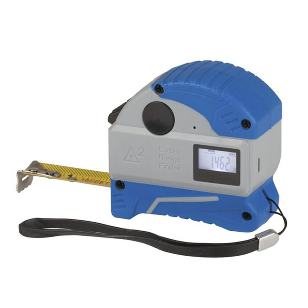 Protech 30m Laser Distance Meter with 5m Tape Measure