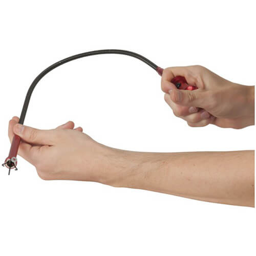 Magnetic Flexible Pickup Tool with Claw and LED Light