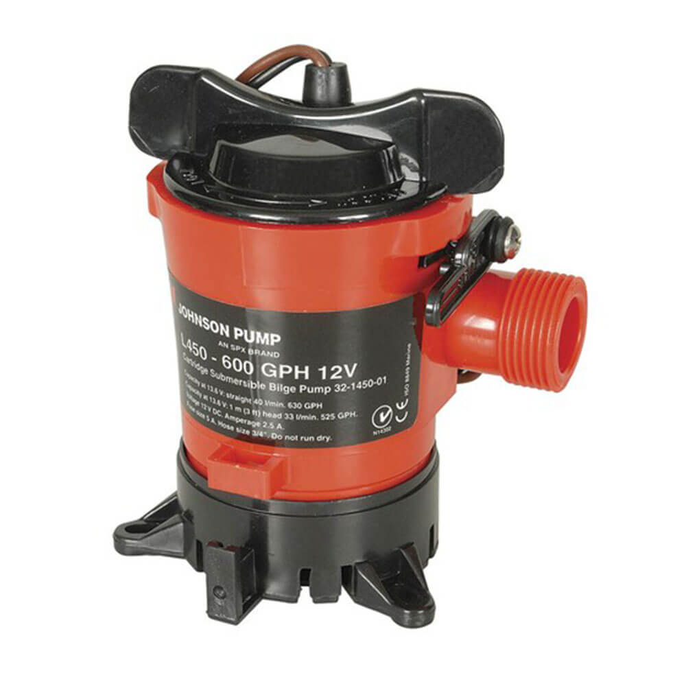 Johnson Brand Boat Bilge Pumps (L550 Series. 50 Litres/min.)