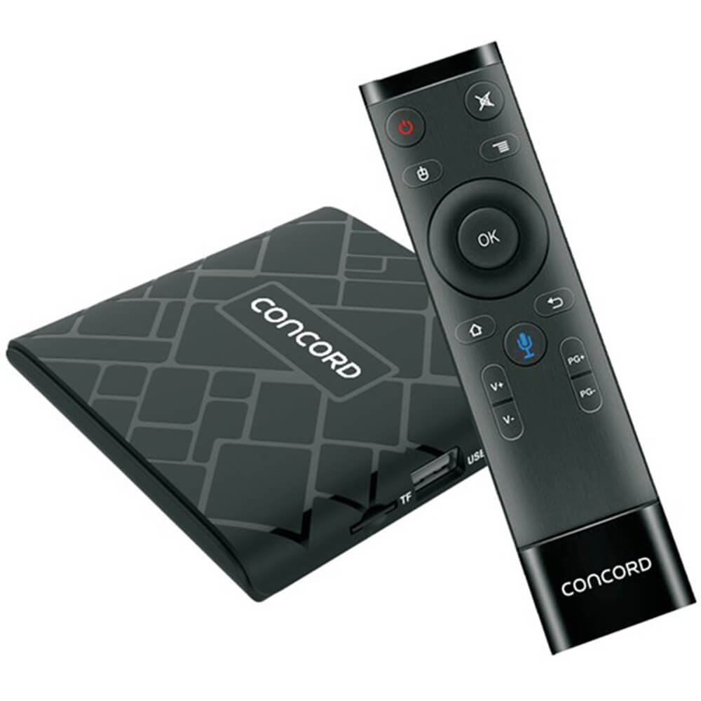 Concord Android TV Media Player with Voice Assist
