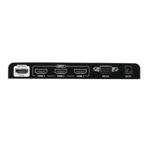 Movii 3-Way HDMI 4K Switcher with IR Remote Control