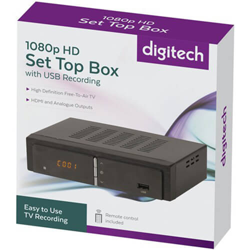 1080p HD Set Top Box with USB Recording