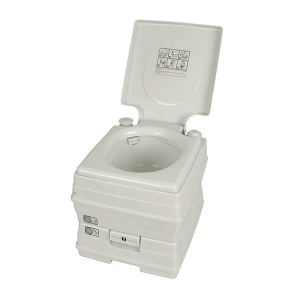 Portable Toilet for Campers/RVs & Boats (24L 410x360x415mm)
