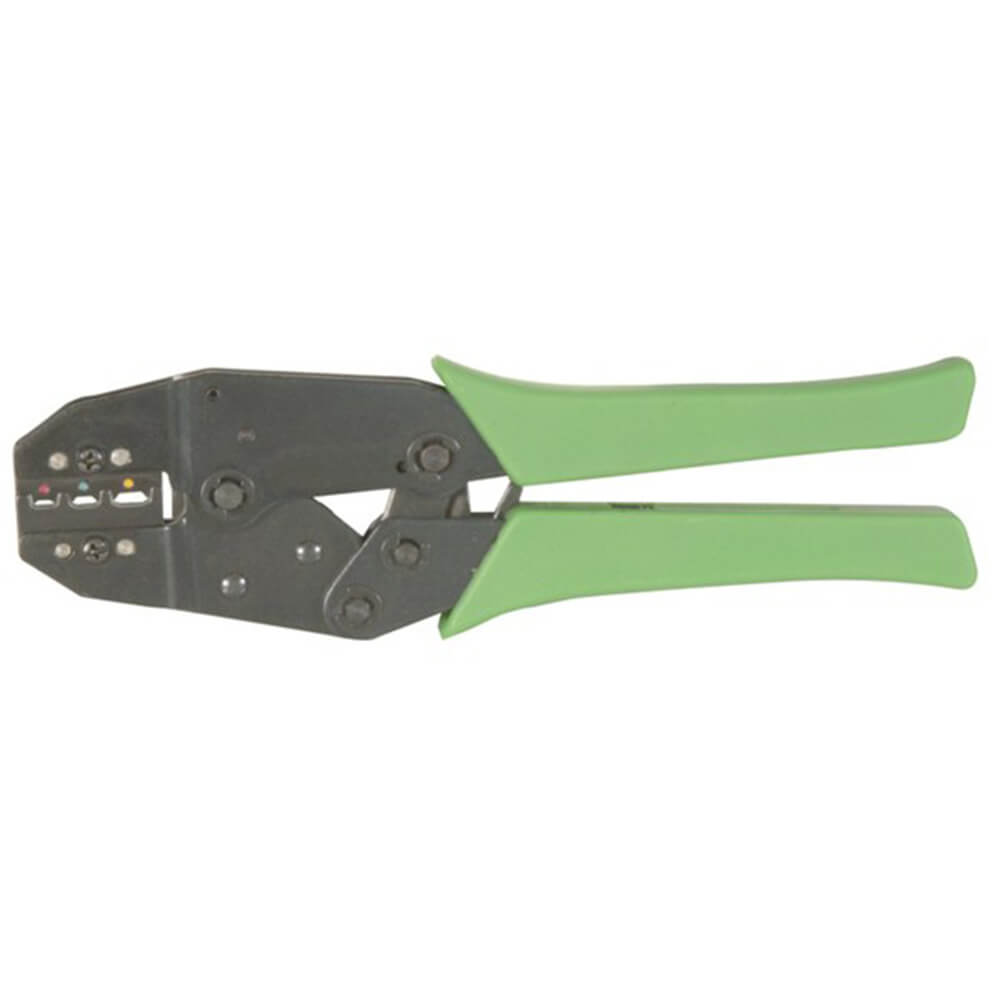 HD Carbon Steel Ratchet Crimping Tool Insulated Terminals