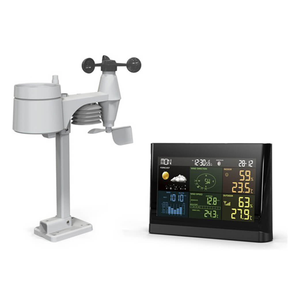 Digital 5 in 1 Wireless Weather Station Color Display