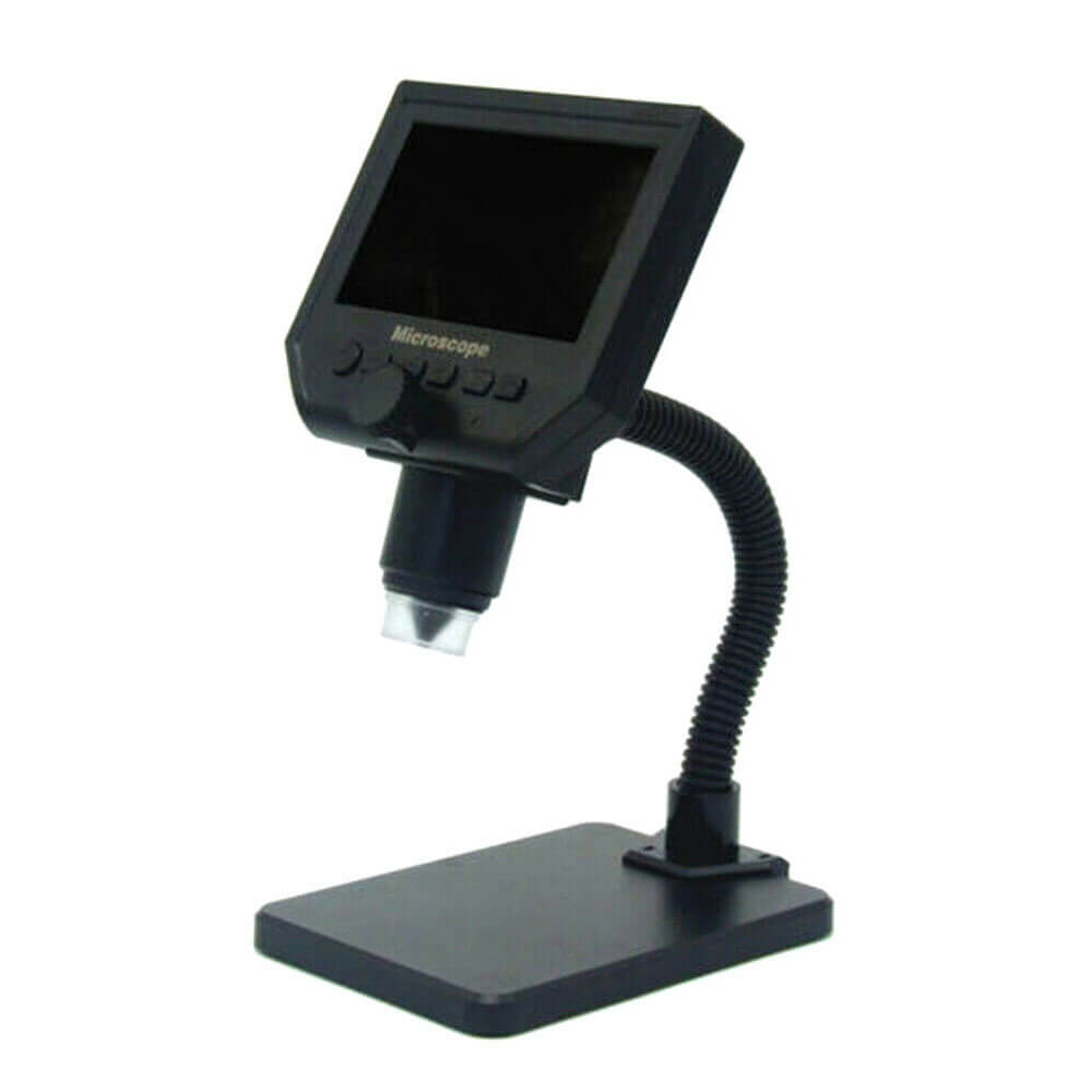 1080p Digital Microscope with 600x Zoom and 4.3 inch LCD