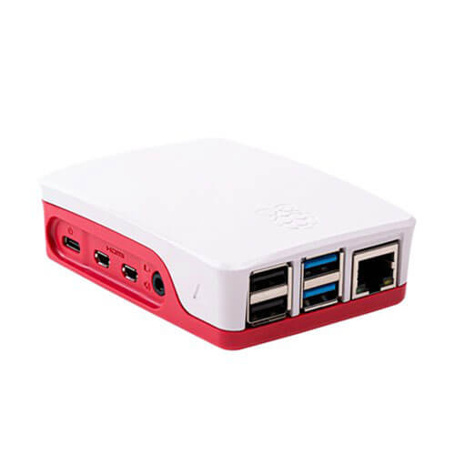 Official Raspberry Pi Case (Red and White)