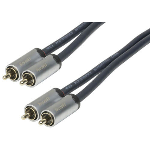 Concord 2 RCA Plugs to Plugs High Quality Audio Cable
