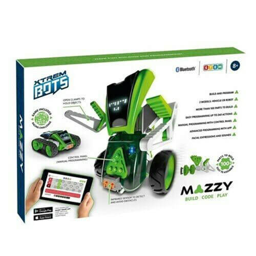 Xtreme Bots Mazzy Robot Kit with Bluetooth Technology