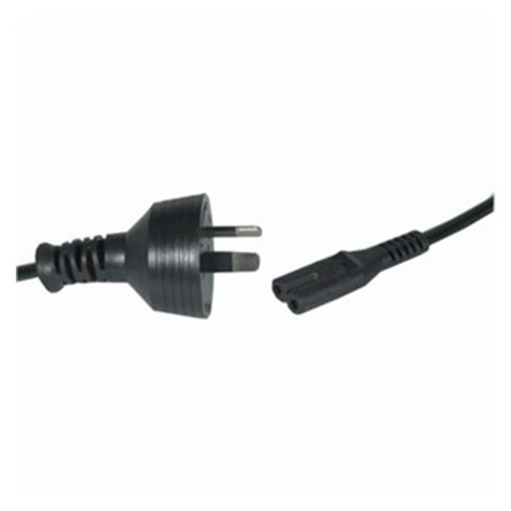 2 Pin Mains Plug to IEC C7 Socket (5m)