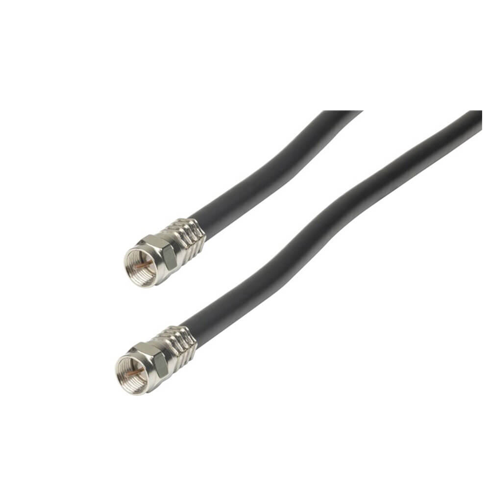 High Quality RG6 Quad Shield Cable (Black)