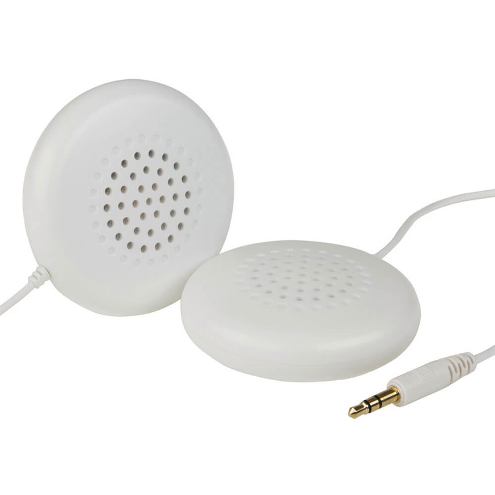 Pillow Stereo Speakers with 3.5mm Plug (White)