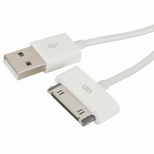 USB Type-A Sync and Charge Cable for iPad/iPhone/iPod