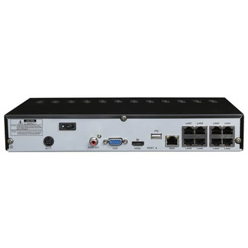 Concord Super HD 4K Network Surveillance System (4 Cameras)