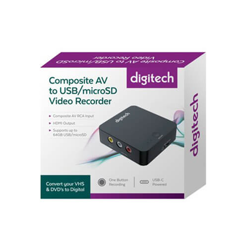 Digitech Composite AV to USB or microSD Video Recorder