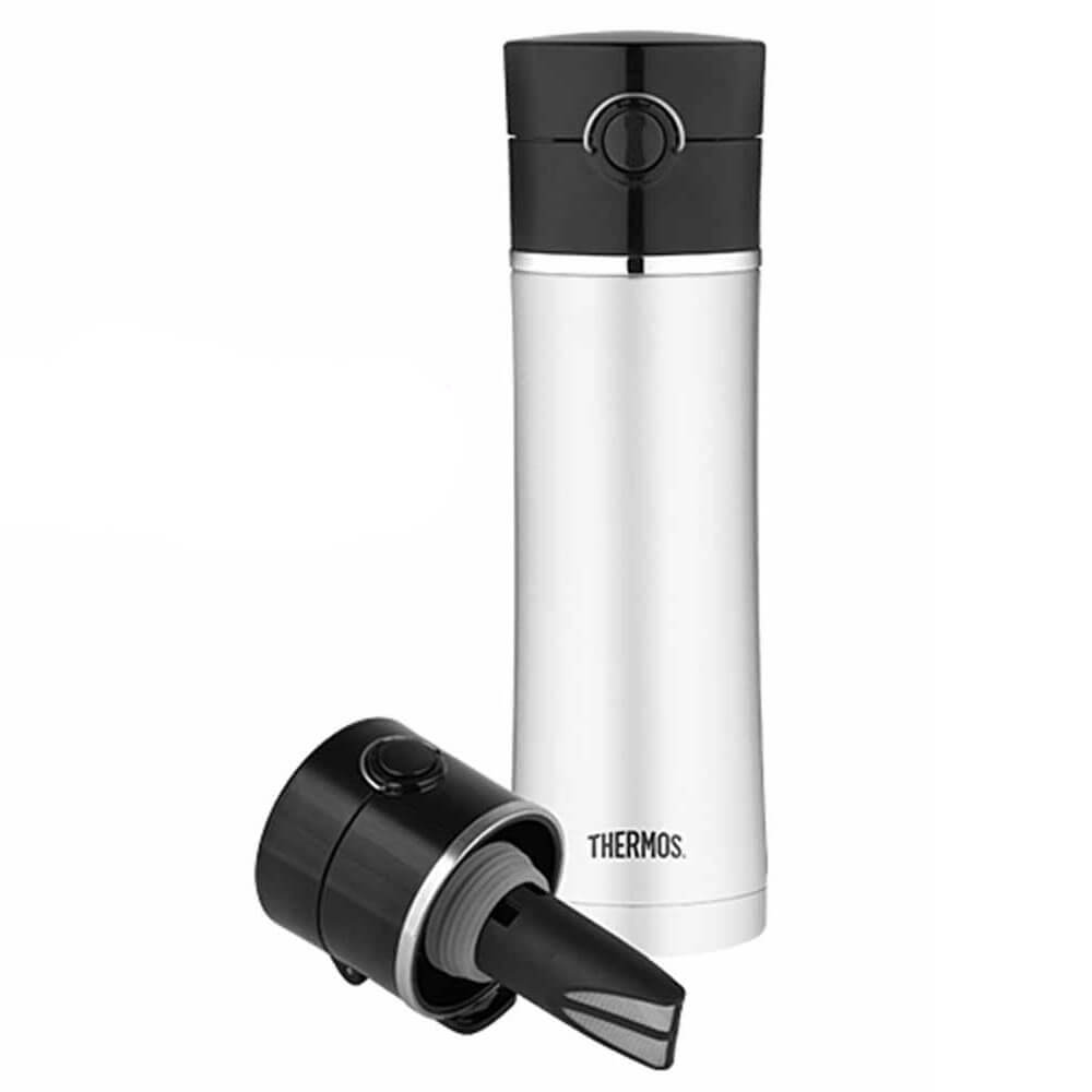Thermos Vacuum Insulated Beverage Bottle Tea Infuser