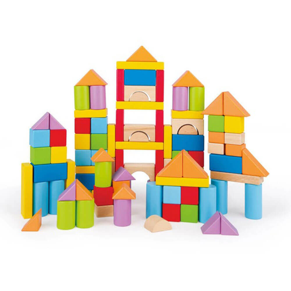 Hape 101pcs Wonderful Blocks Activity Toy