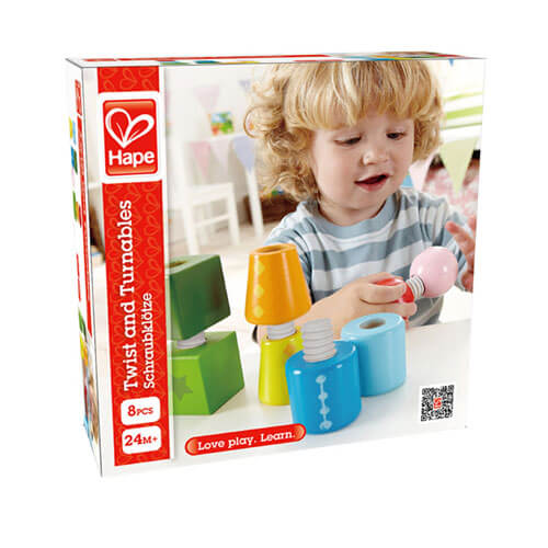 Hape Twist and Turnables Motor Skills Game Wooden