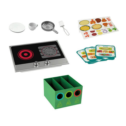 Deluxe Kitchen with Fun Fan Stove