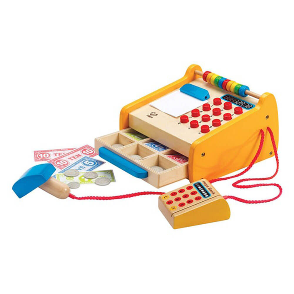 Hape Checkout Register Pretend Play Wooden Toy