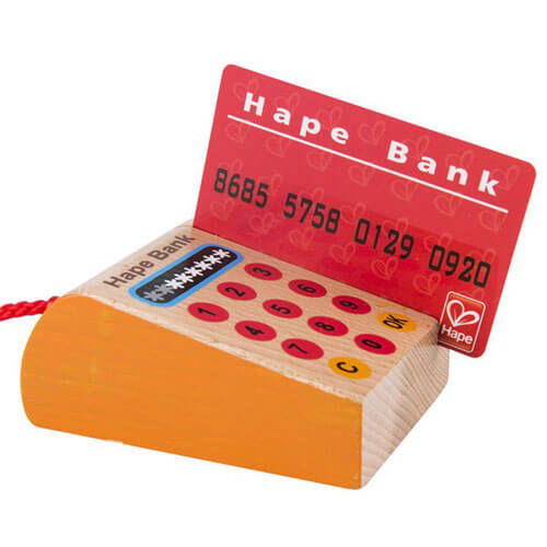 Hape Checkout Register Pretend Play Wooden Toy