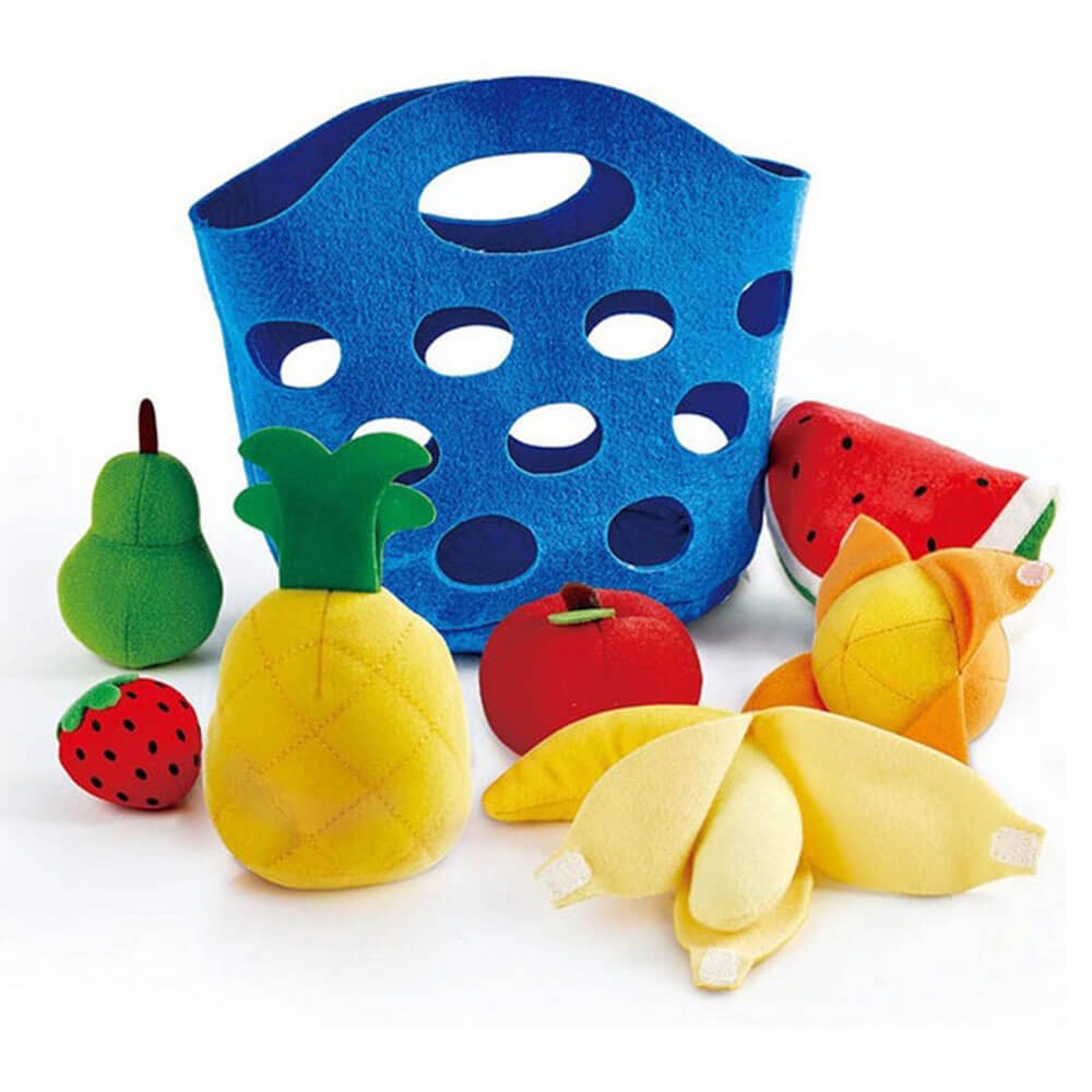 Hape Toddler Fruit Basket Soft Toy