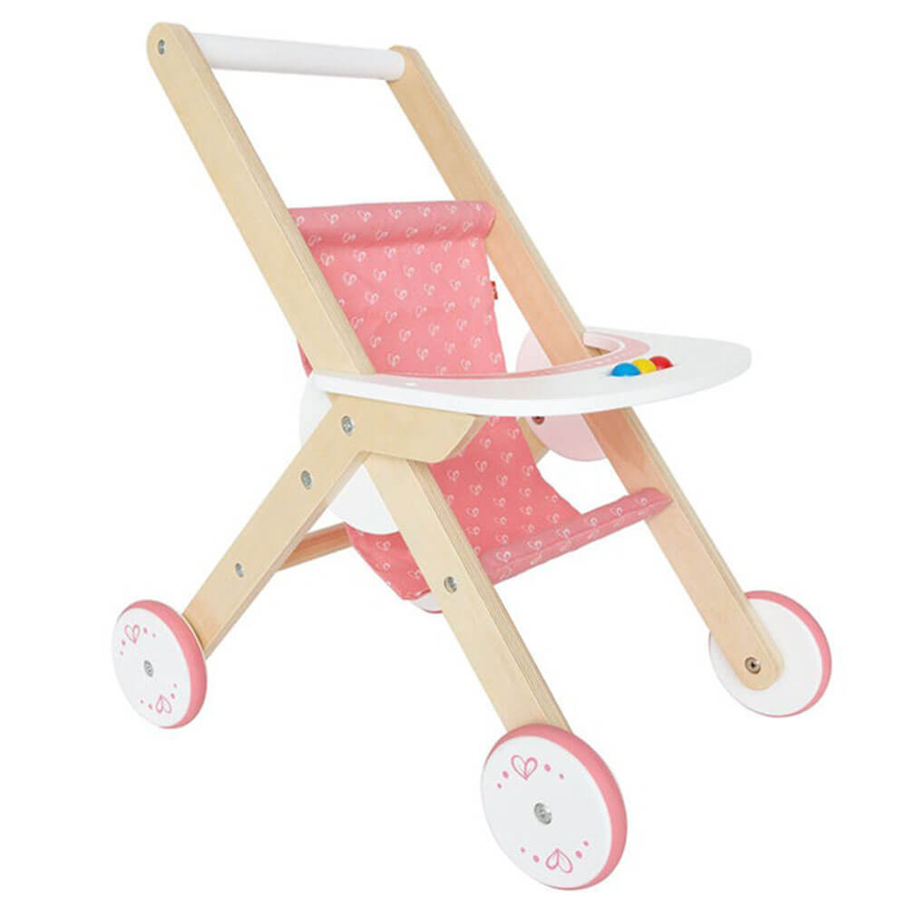 Hape Stroller Pretend Play Wooden Toy
