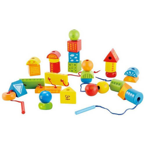 Hape String-Along Shapes Learning Wooden Toy