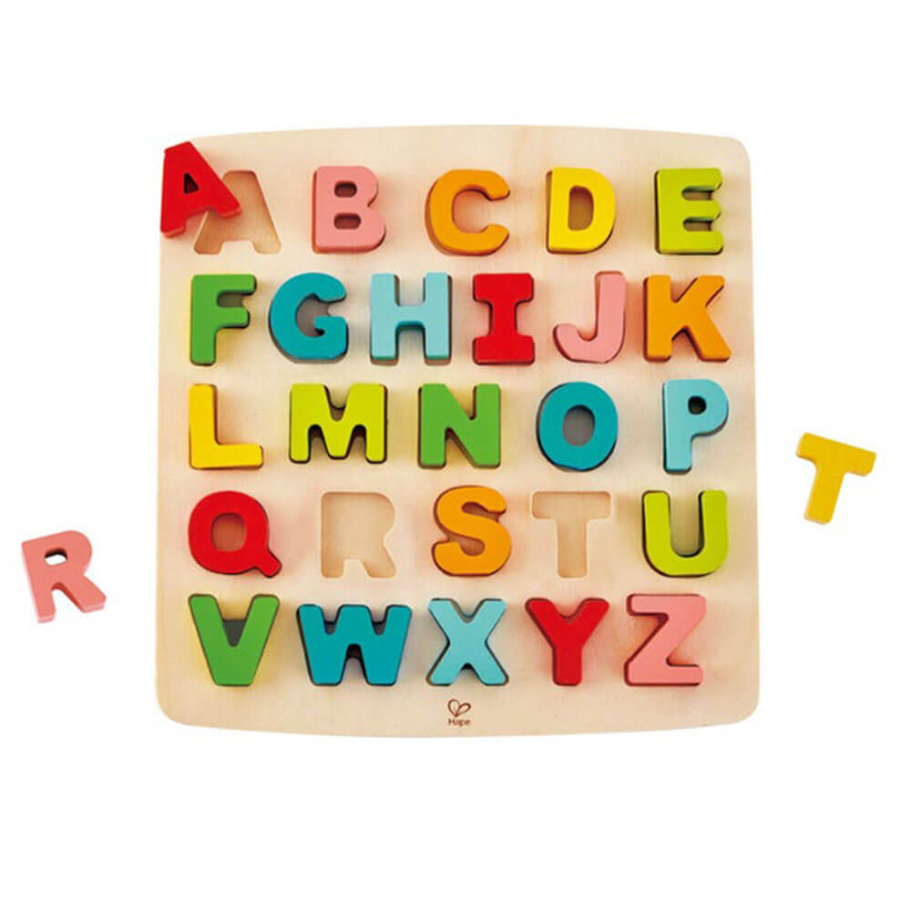 Hape Chunky Alphabet Learning Wooden Puzzle