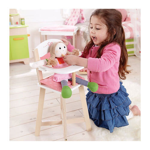 Hape Wooden Baby Doll Highchair