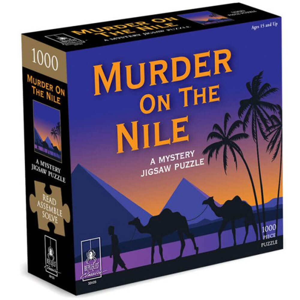 Murder on the Nile Classic Mystery Jigsaw Puzzle