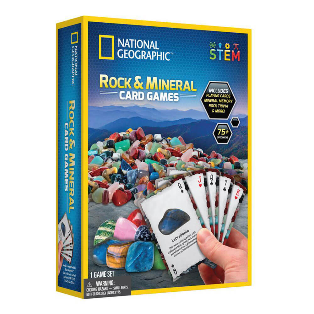 Rock Mineral Card Games