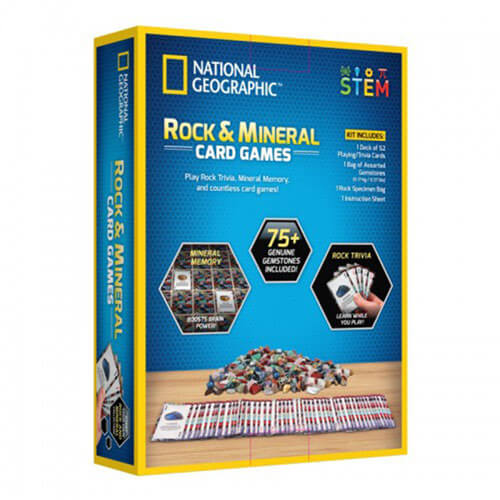Rock Mineral Card Games