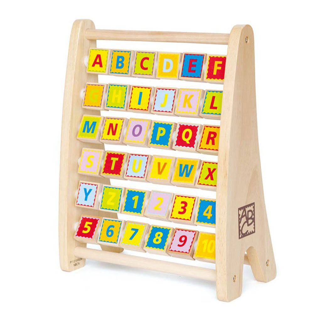 Double-Sided Alphabet Abacus