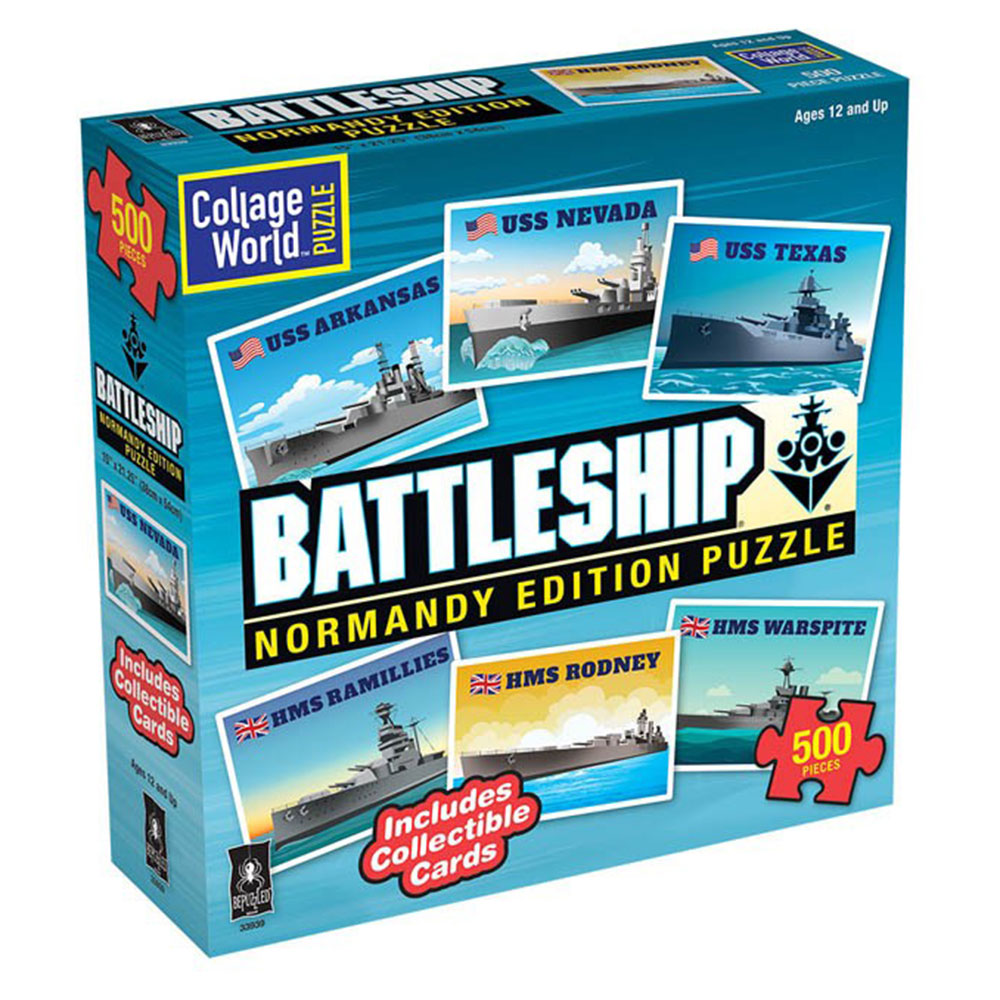 Battleship Normandy Puzzle 500pc
