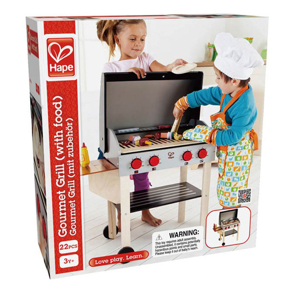 Gourmet Grill with Food Playset