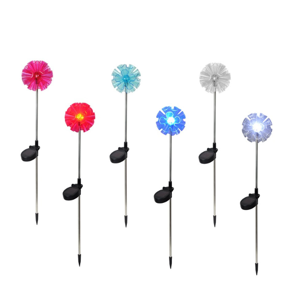 Solar Powered Garden Flowers Stake Light
