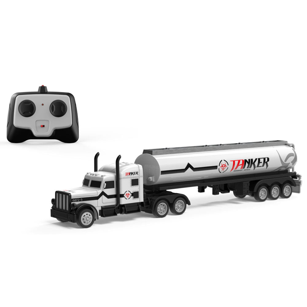 Remote Controlled Oil Tank Truck 1:16 Scale Model