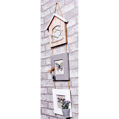 Decorative European Style Hanging Triple Photo Frame
