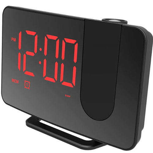 LED Digital Radio Clock with Projector