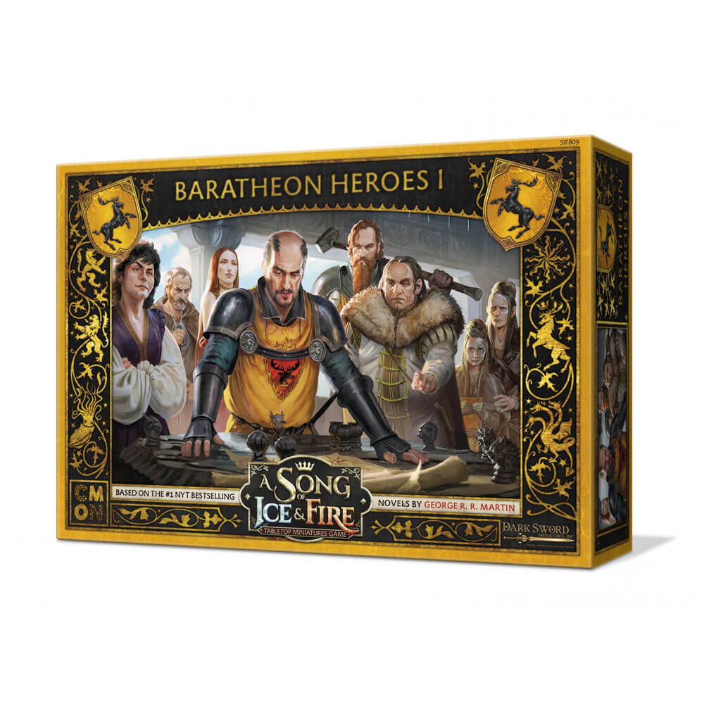 A Song of Ice and Fire Miniatures Game Baratheon Heroes No.1