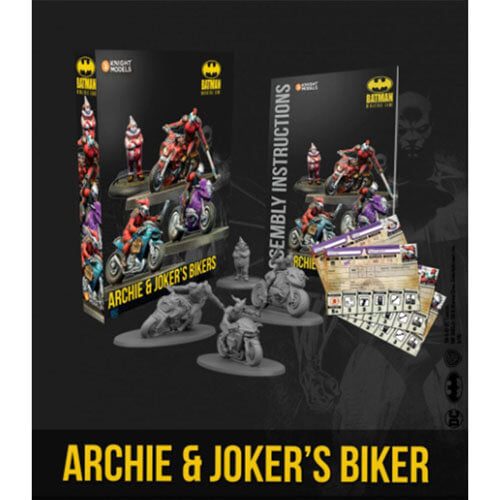 Batman Miniature Game Archie & Joker'S Bikers