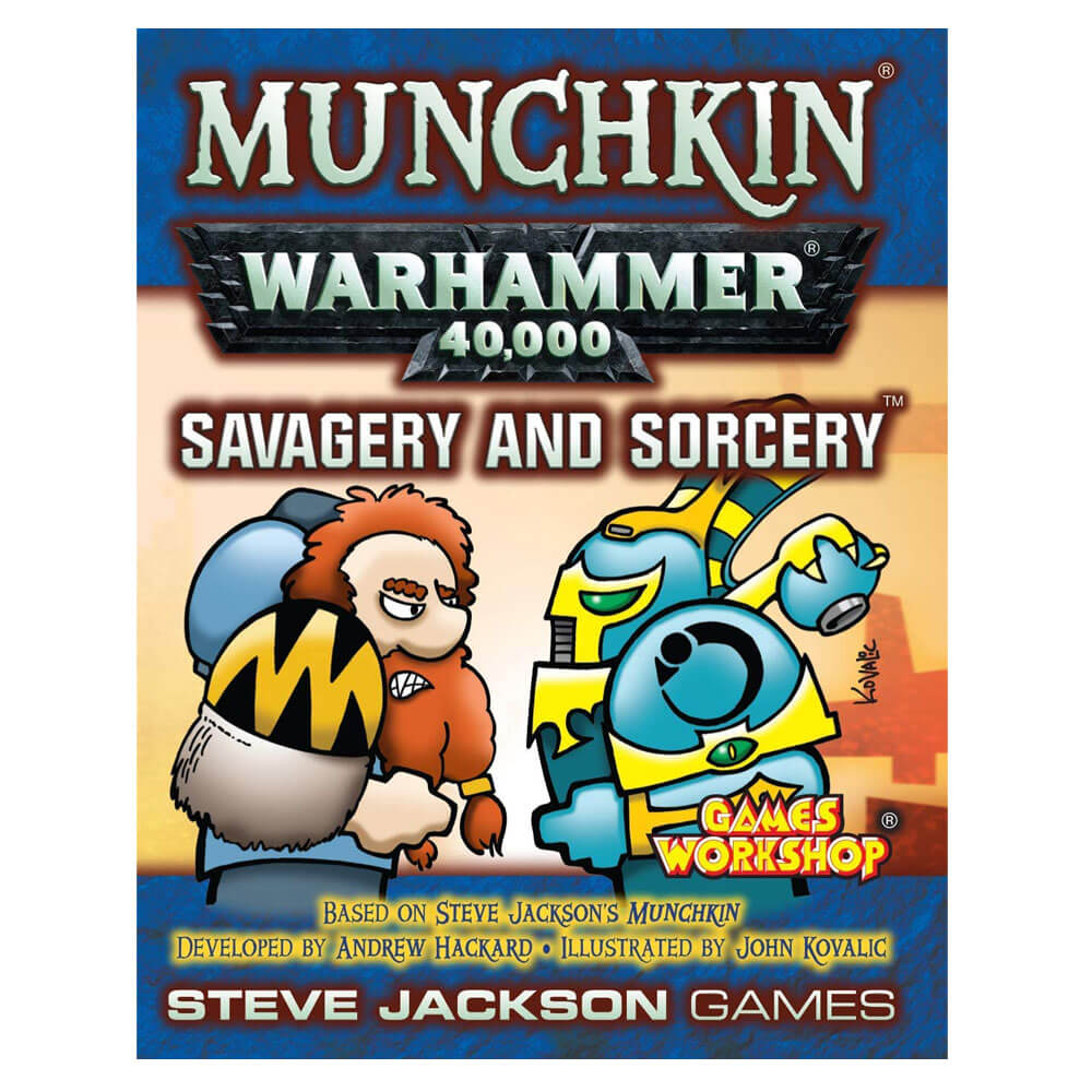 Munchkin Warhammer 40.000 Savagery and Sorcery Card Game