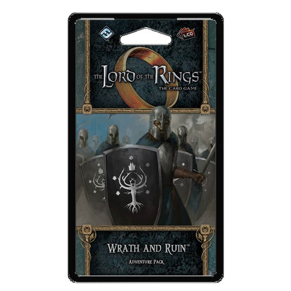 LOTR Living Card Game Wrath and Ruin Adventure Pack